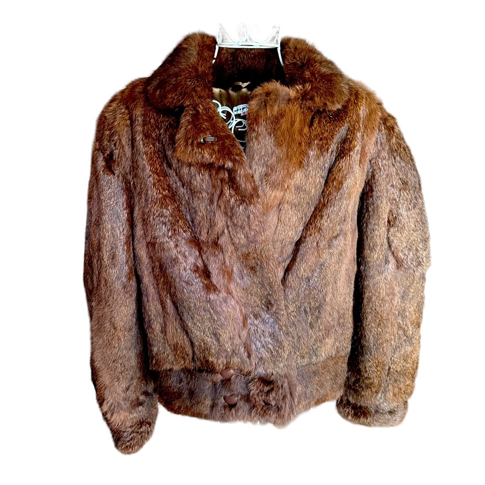 Authentic Unbranded Rabbit Fur Coat